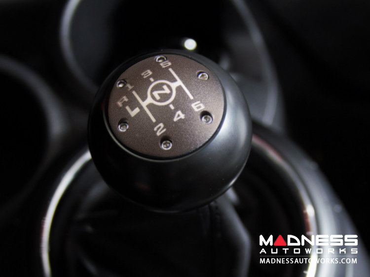 MINI Cooper Shift Knob - Craven Speed - 6 Speed Shift Pattern - Brown